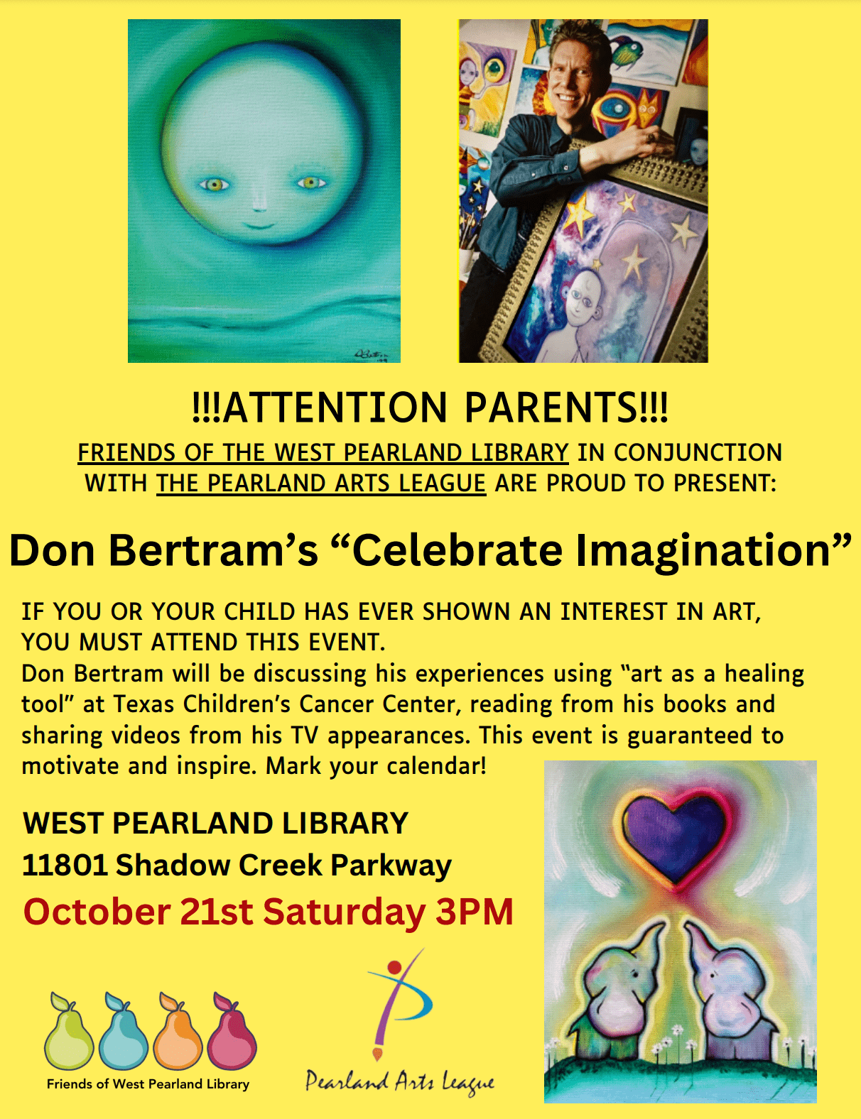 Don Bertram’s “Celebrate Imagination”